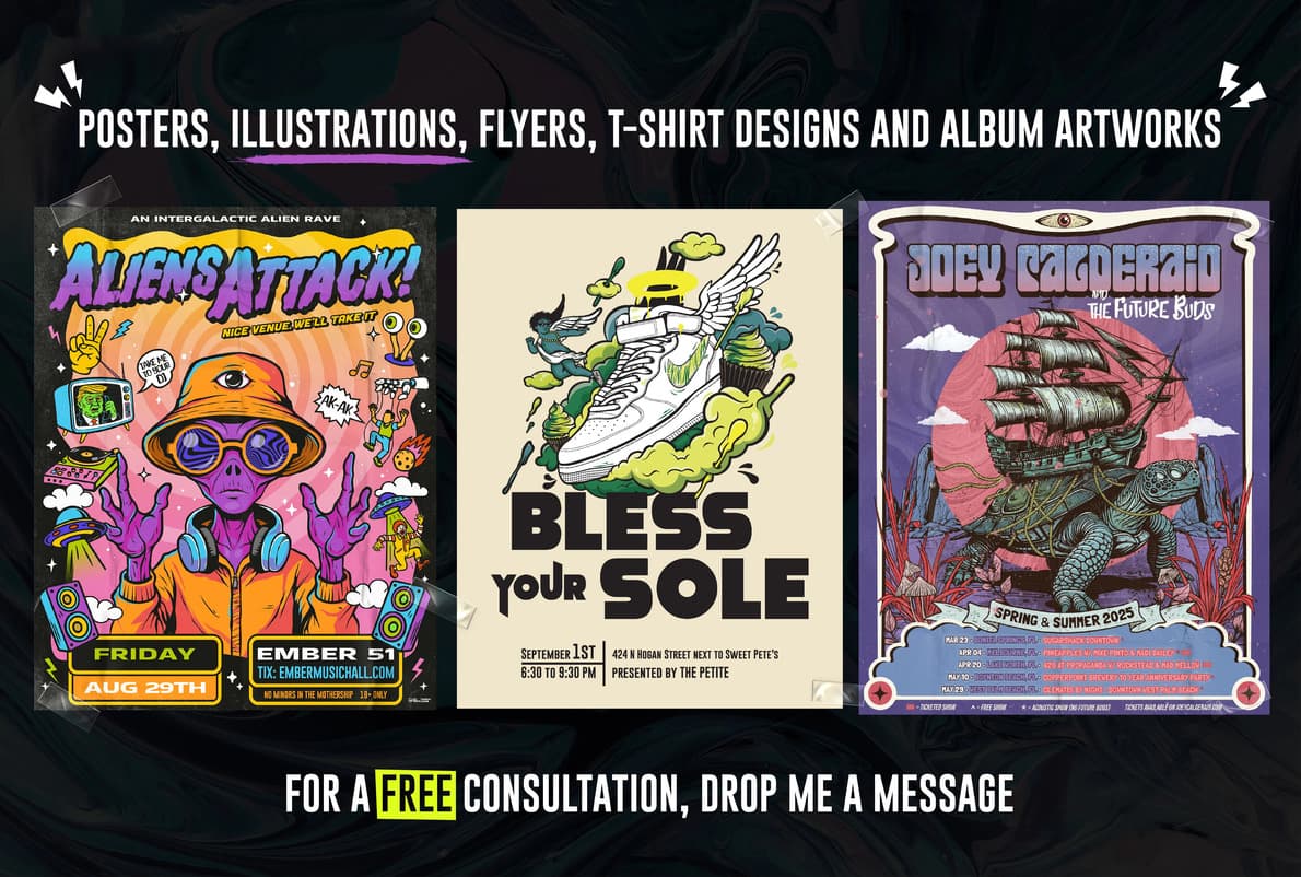 Event flyer design preview